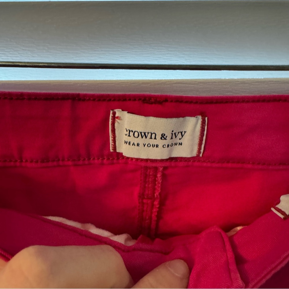 Crown & Ivy High Rise Skinny Crop NWT*** - Picture 2 of 6
